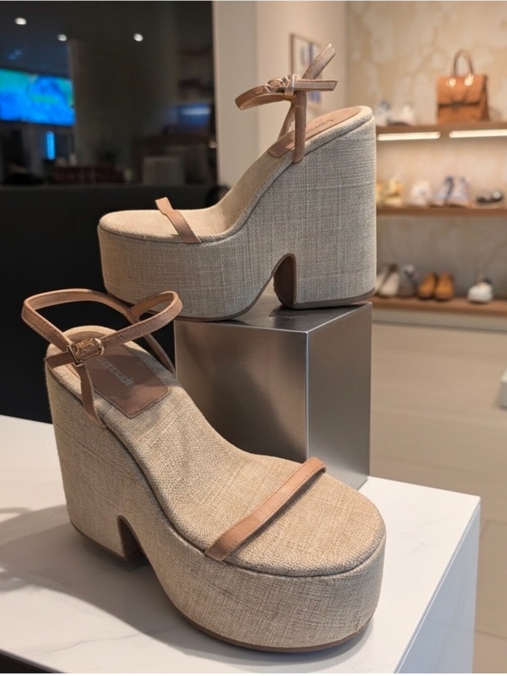 Larroude Platform Sandals Women's Sz 8.5 M $330